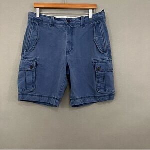 Tommy Hilfiger Blue Cargo Utility Shorts